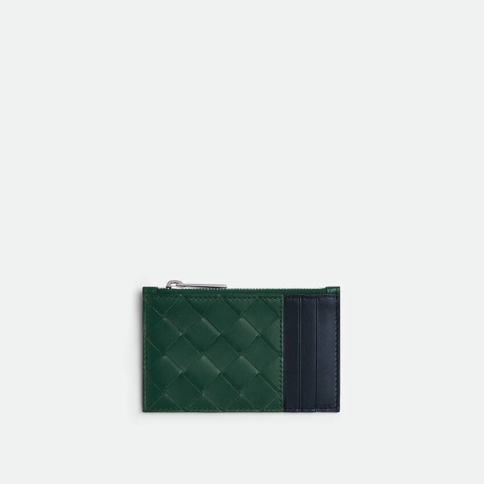 BOTTEGA VENETA 보테가베네타 그린 카드 지갑