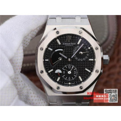 AUDEMARS PIGUET 오데마피게 로얄오크 스틸 블랙다이얼