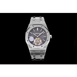 AUDEMARS PIGUET 오데마피게 로얄오크 뚜르비옹 스틸 브라운다이얼
