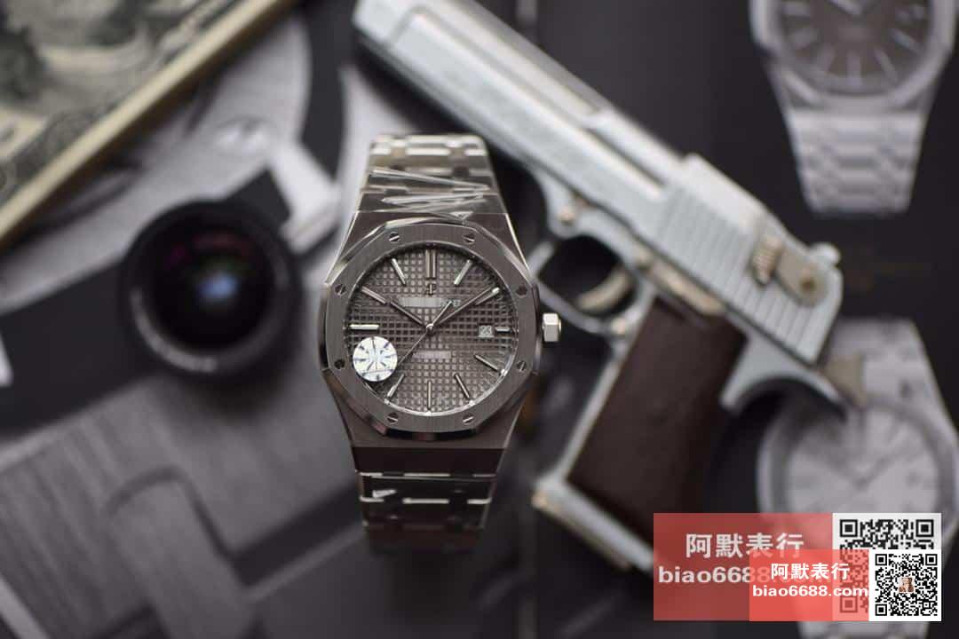 AUDEMARS PIGUET 오데마피게 로얄오크 스틸그레이 다이얼 50주년 한정판