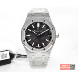 AUDEMARS PIGUET 오데마피게 로얄오크 스틸 블랙다이얼 15500