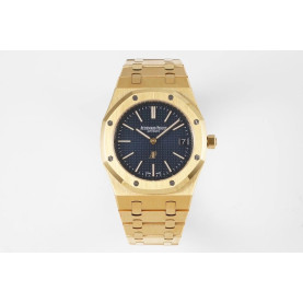AUDEMARS PIGUET 오데마피게 로얄오크 뚜르비옹 옐로우골드 다크블루다이얼