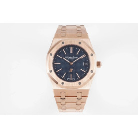 AUDEMARS PIGUET 오데마피게 로얄오크 뚜르비옹 로즈골드 다크블루다이얼