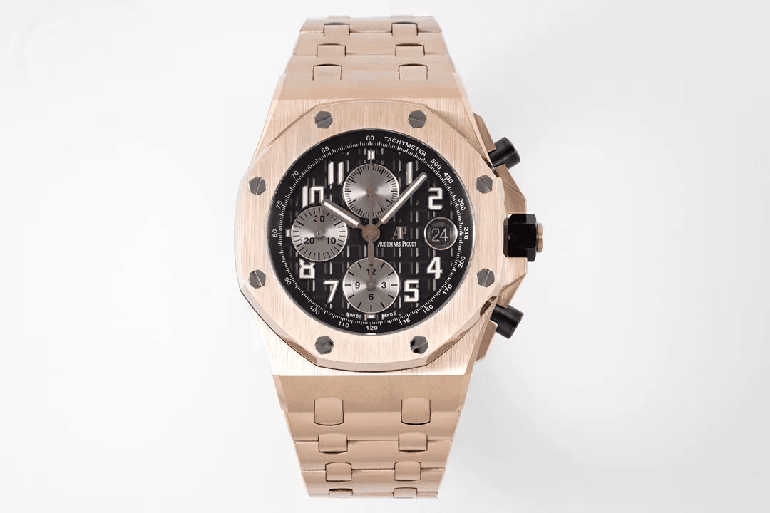 AUDEMARS PIGUET 오데마피게 로얄오크 오프쇼어 금통 블랙 다이얼 26470