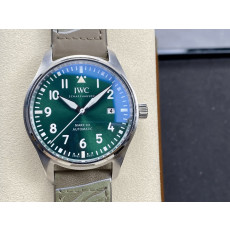 IWC 아이더블유씨 빅 파일럿 마크 20 레이싱그린 그레이스트랩