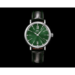 IWC 아이더블유씨 포르토피노 34 실버 그린다이얼