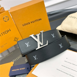 LOUIS VUITTON 루이비통 남성용 벨트 4.0CM L94709-2 2024/신상 (금장/은장)