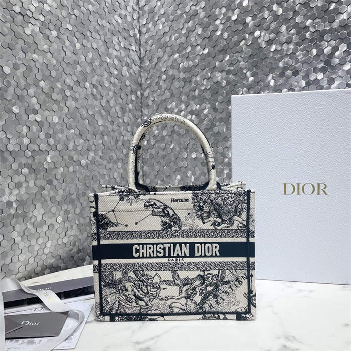 DIOR 디올 오블리크 스몰 북 토트백 M1286