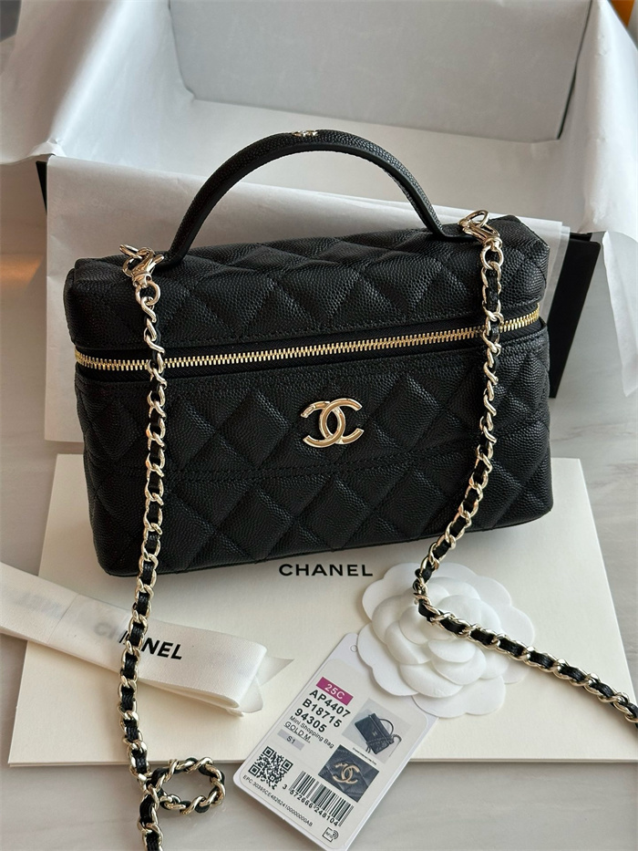 CHANEL 샤넬 코스메틱 파우치백 AP4407 