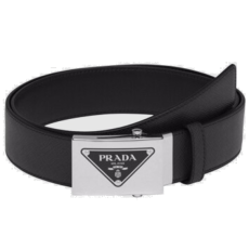 PRADA 프라다 사피아노 가죽 벨트