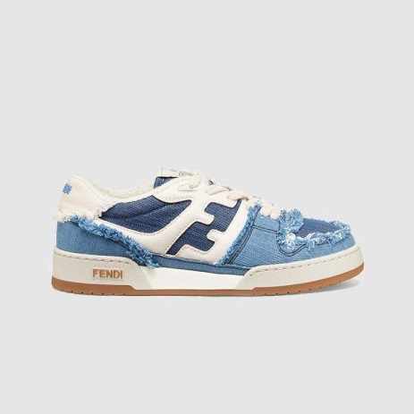 FENDI 펜디 남여공용 데님 로우탑 8E8505