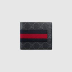 GUCCI 구찌 웹 수프림 GG 반지갑 408827