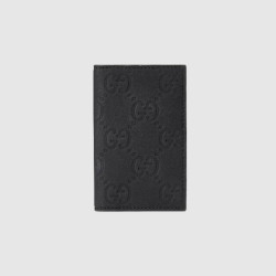 GUCCI 구찌 GG 러버 효과 롱 카드 케이스 771317