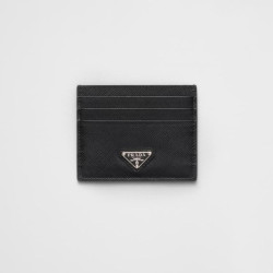 PRADA 프라다 사피아노 트라이앵글 로고 카드 지갑 1MC025 2MC101 (금장/은장)