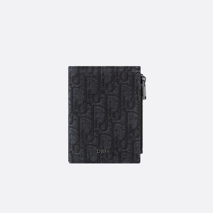 DIOR 디올 버티컬 컴팩트 카드 지갑 2ESBC