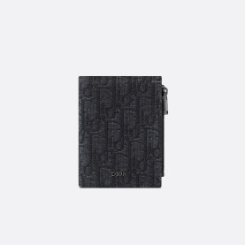 DIOR 디올 버티컬 컴팩트 카드 지갑 2ESBC