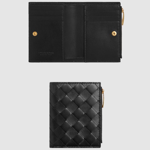  BOTTEGA VENETA 보테가베네타 스몰 인트레치아토 폴더형 지퍼 지갑 742330 3COLOR