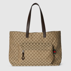 GUCCI 구찌 라지 GG 토트백