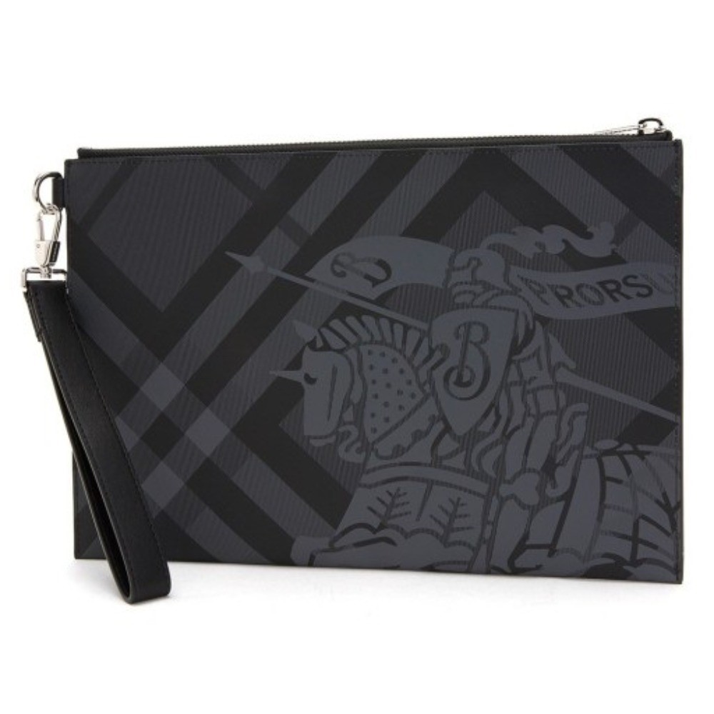 BURBERRY 버버리 체크 클러치백 8006073