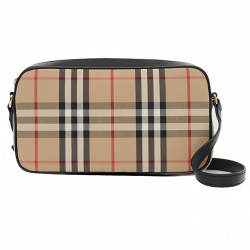 BURBERRY 버버리 스몰 체크 카메라백 80207251