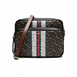 BURBERRY 버버리 TB 캔버스 미디엄 크로스백 80193761