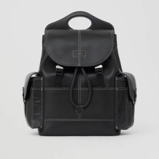 BURBERRY 버버리 레더 포켓 백팩 80547681