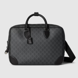 GUCCI 구찌 GG 엠블럼 미디엄 브리프케이스 821149 2COLOR