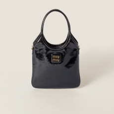 MIUMIU 미우미우 나플락 페이턴트 가죽 아이비백 5BA281 2COLOR