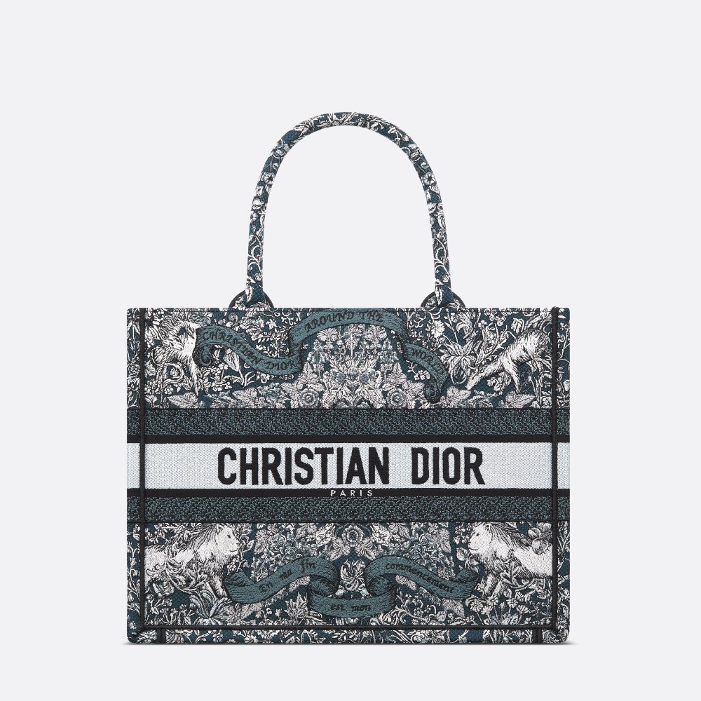 DIOR 디올 북 토트백 미듐 M1296