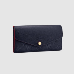LOUIS VUITTON 루이비통 사라 월릿 모노그램 앙프렝뜨 장지갑 M62125