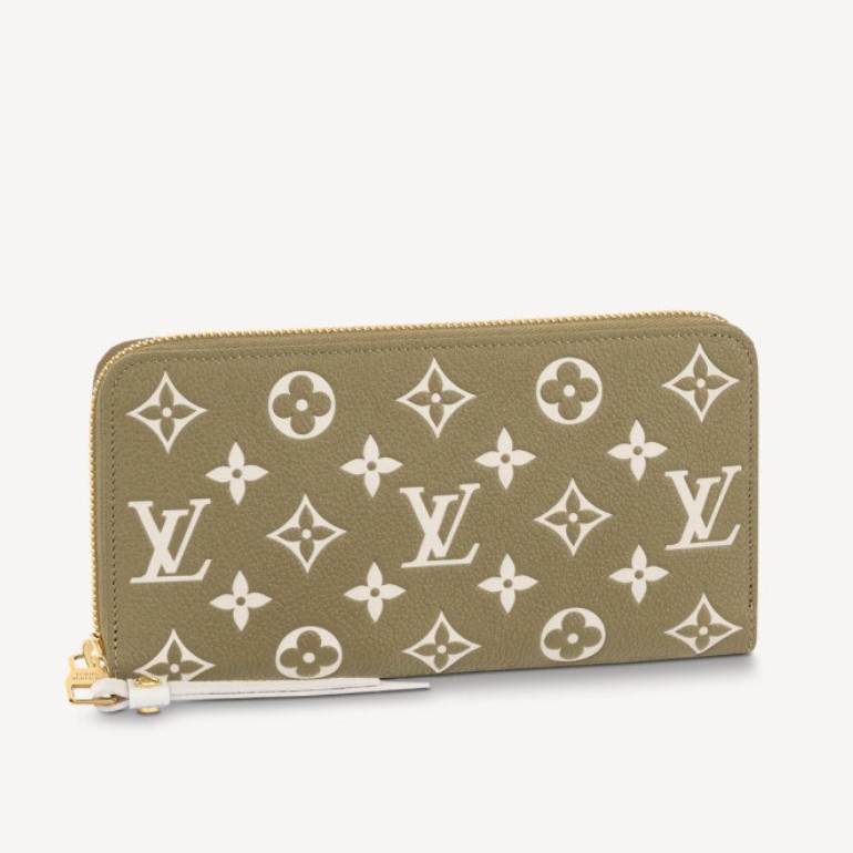 LOUIS VUITTON 루이비통 모노그램 앙프렝뜨 지퍼 장지갑 M81280
