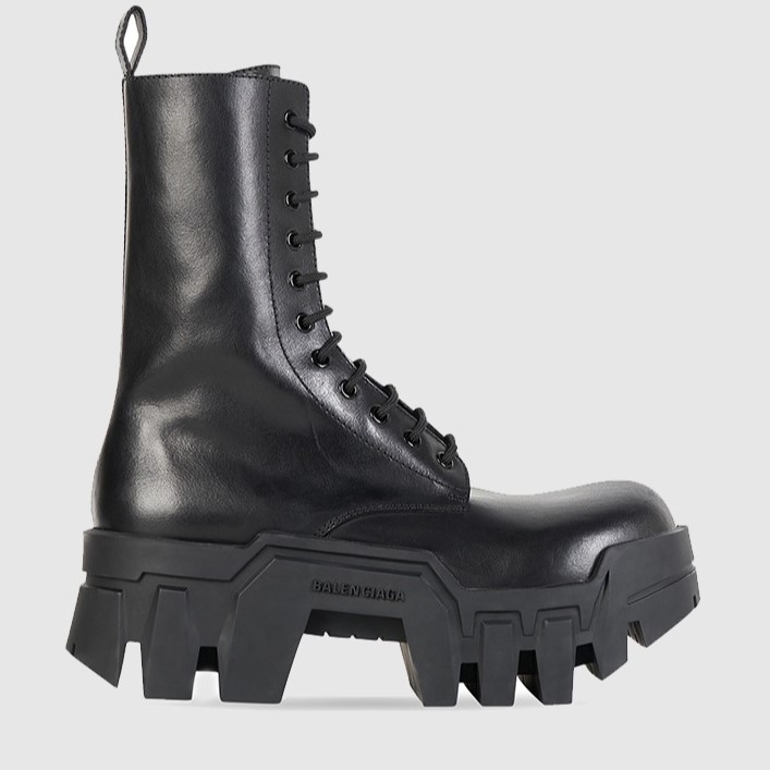 BALENCIAGA 발렌시아가 여성용 부츠 트랙터 콤뱃 부츠 671554