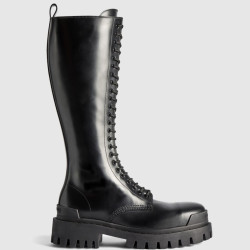 BALENCIAGA 발렌시아가 여성용 부츠 트랙터 콤뱃 부츠 763557