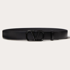 VALENTINO 발렌티노 브이로고 시그니처 유광 송아지 가죽 벨트 (30mm) 3COLOR