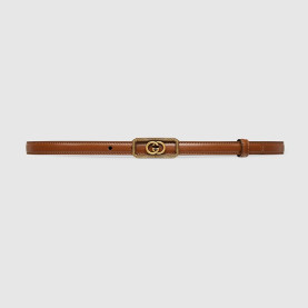 GUCCI 구찌 GG 슬림핏 벨트 751556 (15mm) 2COLOR