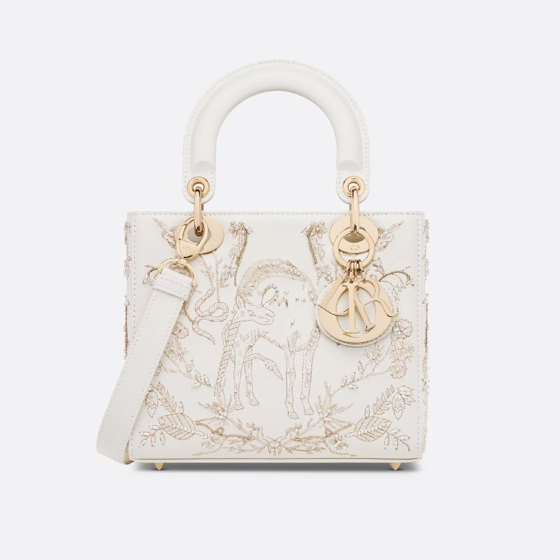 DIOR 디올 레이디백 램스킨 스몰 M0531