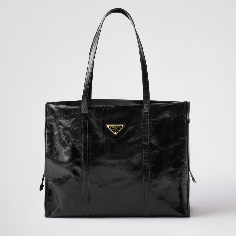 PRADA  프라다 라지 가죽 토트백 1BG460 4COLOR