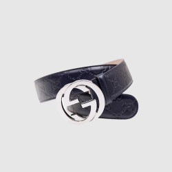 GUCCI 구찌 ‎인터로킹 G 버클 시그니처 벨트 411924 (40mm)