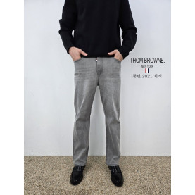 THOM BROWNE 톰브라운 세미 일자 청바지
