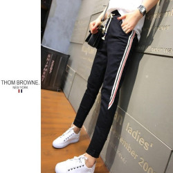 THOM BROWNE 톰브라운 삼선 밴딩 9부팬츠  2COLOR