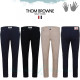 THOM BROWNE 톰브라운 패치 스판 면팬츠