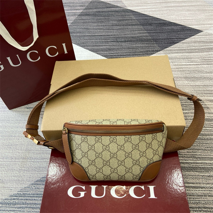 GUCCI 구찌 GG 엠블럼 벨트백 스몰 821165