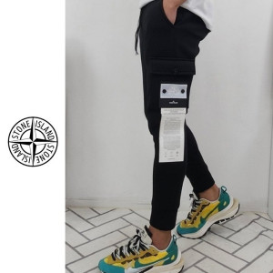 STONE ISLAND 스톤아일랜드 와펜 카고 트레이닝 팬츠 2COLOR