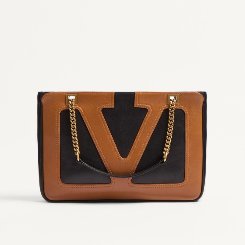 VALENTINO 발렌티노 가라바니 비바 슈퍼스타 나파 레더 스몰 쇼퍼백 2COLOR
