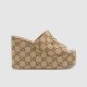 GUCCI 구찌 여성용 웨지 샌들 816328 2COLOR