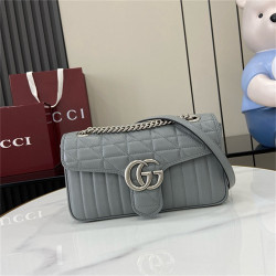 GUCCI 구찌 GG 마몽 마틀라세 숄더백 443497-1