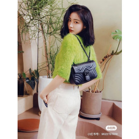 GUCCI 구찌 GG 마몽 마틀라세 숄더백 443497-5