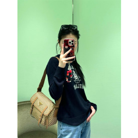 PRADA 프라다 삼각 로고 심볼 자수 리나일론 숄더백 1BD383