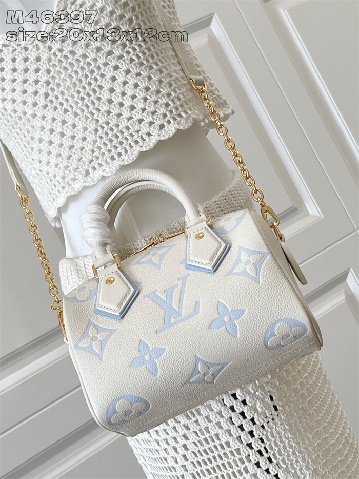 LOUIS VUITTON 루이비통 스피디 반둘리에 20 토트백 M46397