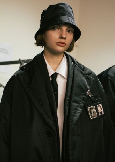 PRADA 프라다 나일론 버킷햇